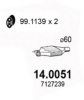 FORD 7127239 Catalytic Converter